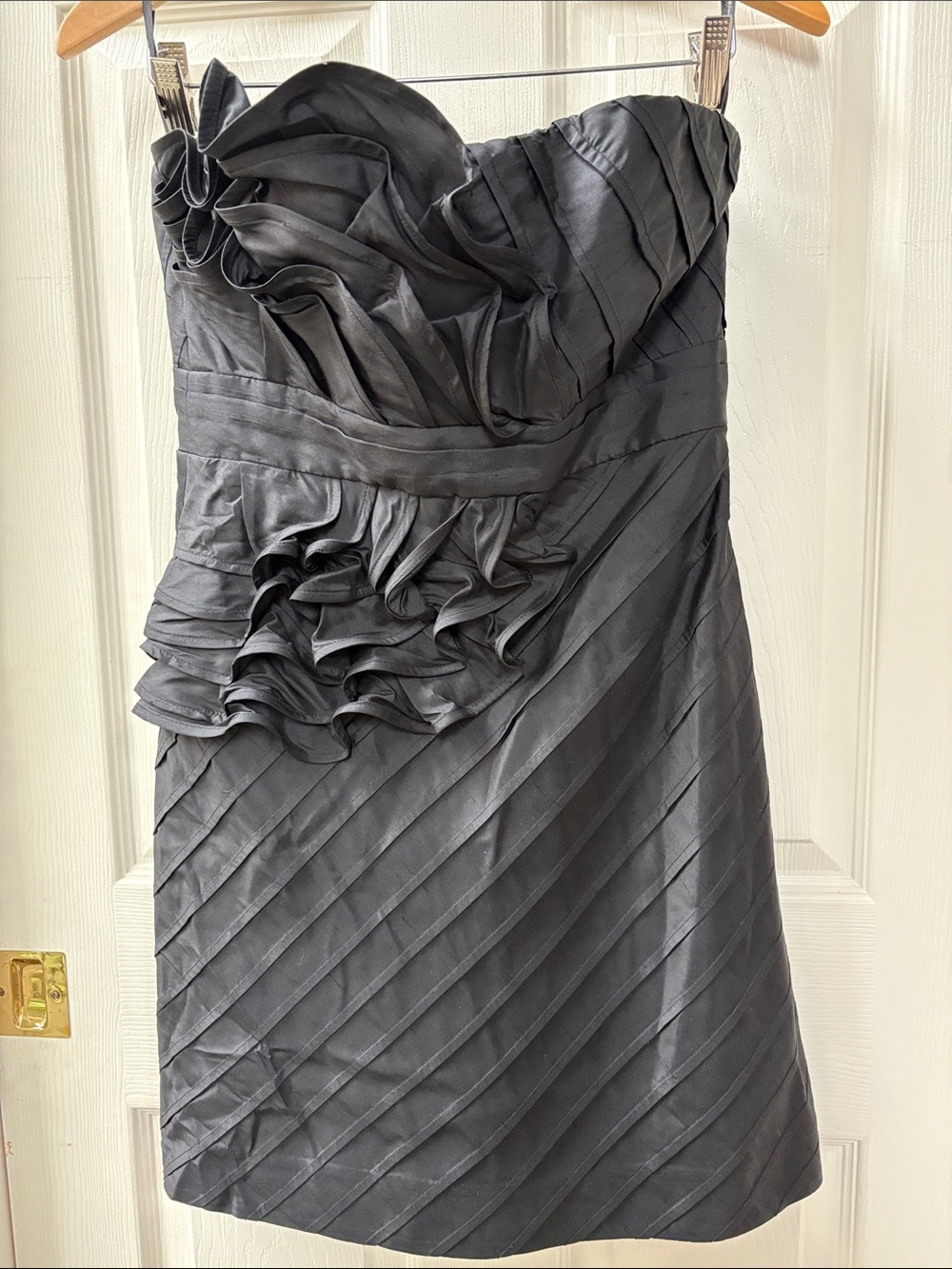 Phoebe Couture Black dress 100% silk